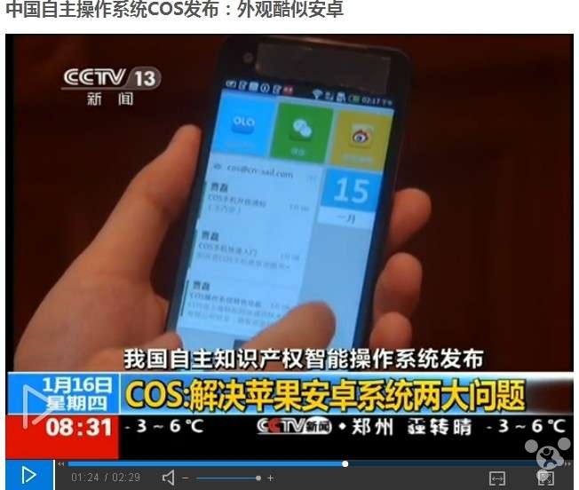 COS系统余弦系统