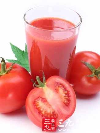 梅粉西红柿汁有效治疗感冒